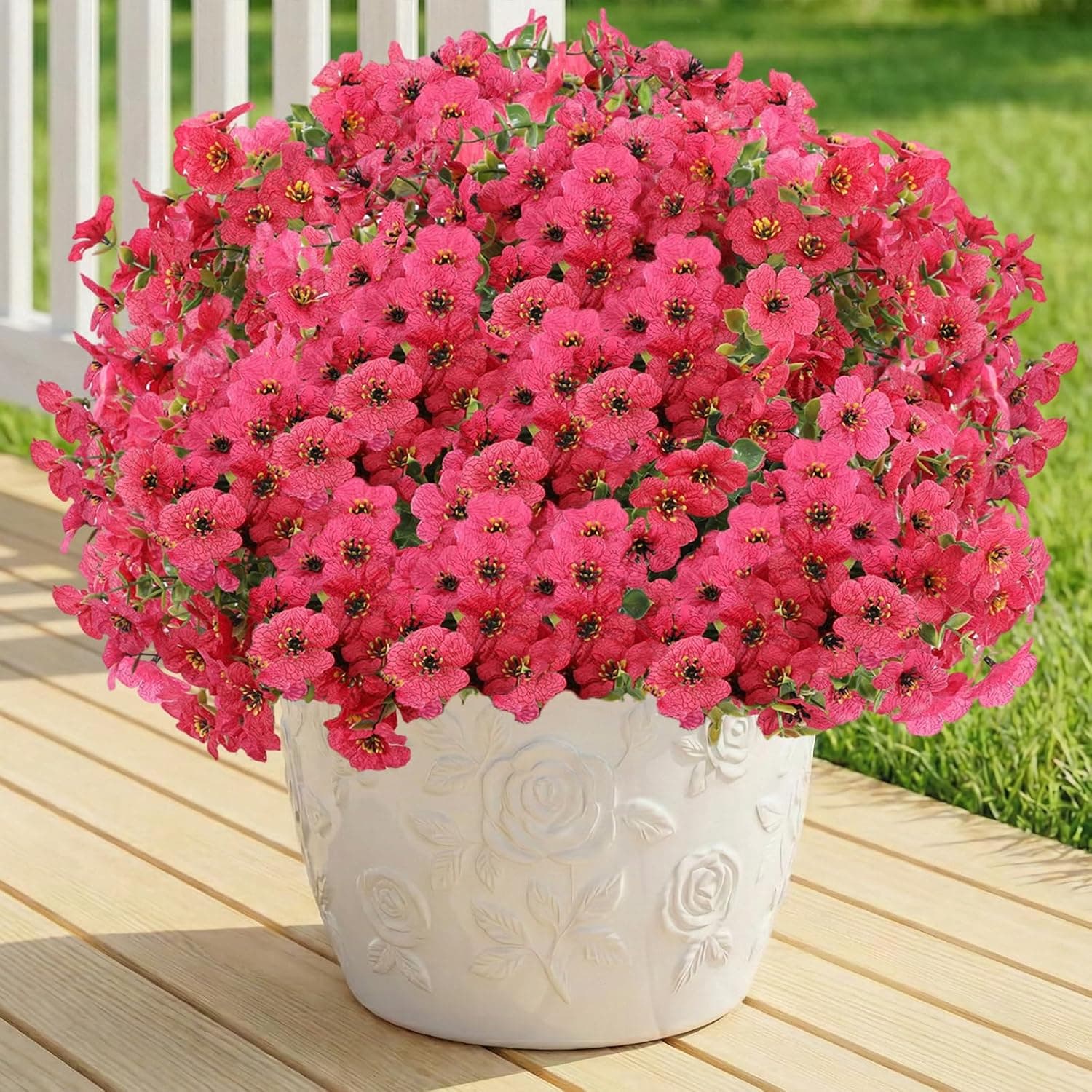 LETUOCLIPS Artificial Flowers Outdoor