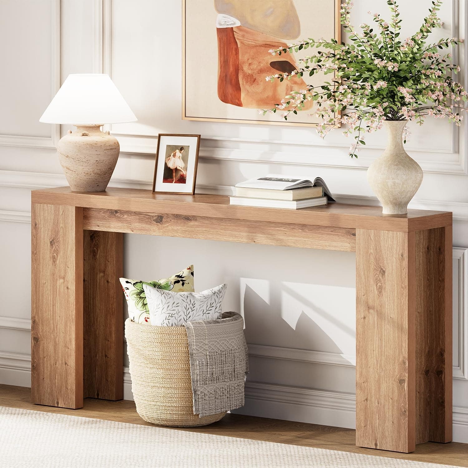 KARLOTT 70.9 Inch Extra Long Console Table