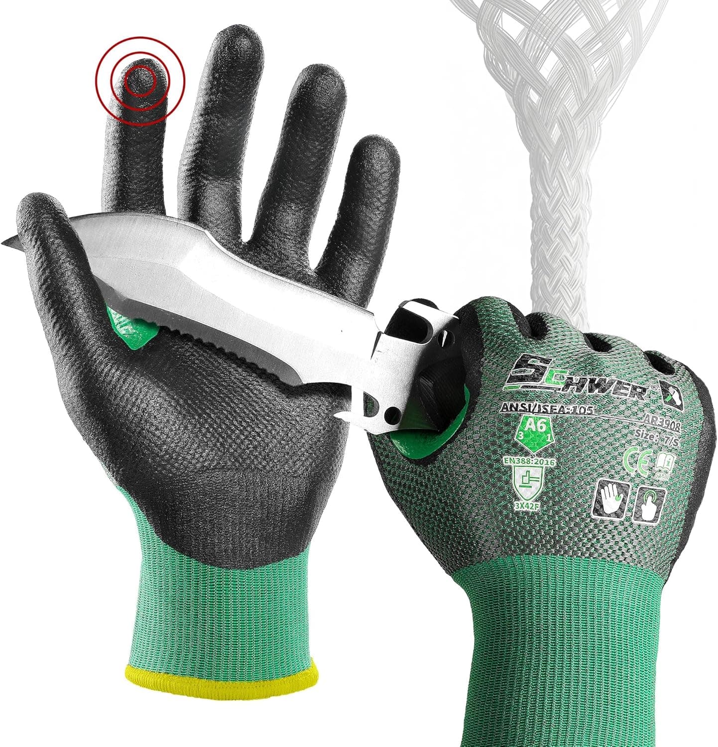 SCHWER A6 Cut Resistant Gloves
