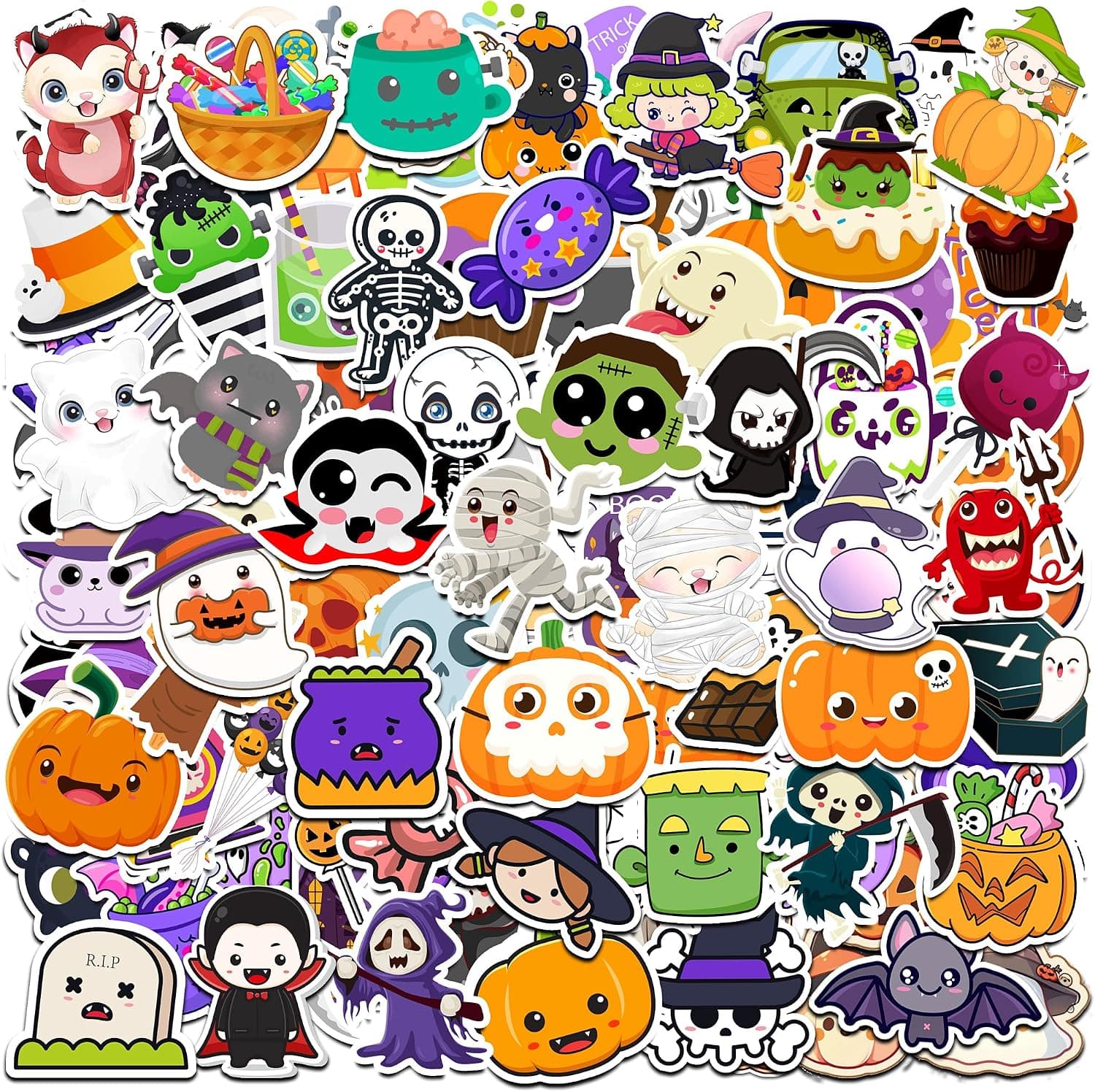HSHFAMIIY Halloween Party Stickers